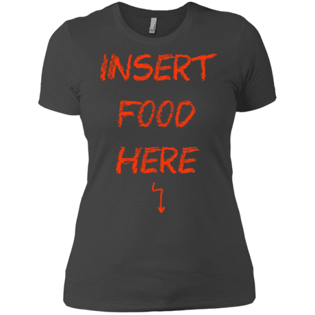 T-Shirts Heavy Metal / X-Small Insert Food Women's Premium T-Shirt