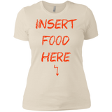 T-Shirts Ivory/ / X-Small Insert Food Women's Premium T-Shirt