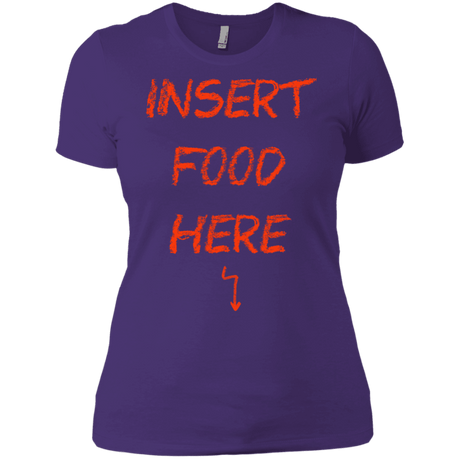 T-Shirts Purple Rush/ / X-Small Insert Food Women's Premium T-Shirt