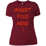 T-Shirts Scarlet / X-Small Insert Food Women's Premium T-Shirt