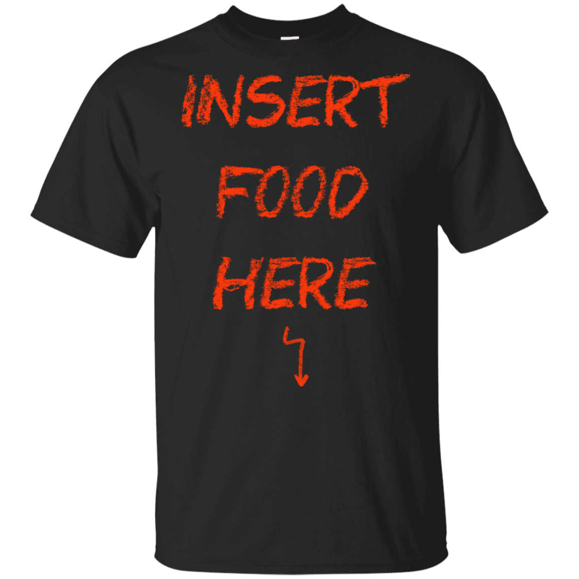 T-Shirts Black / YXS Insert Food Youth T-Shirt