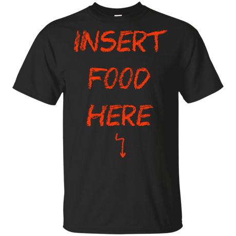 T-Shirts Black / YXS Insert Food Youth T-Shirt