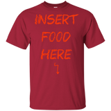 T-Shirts Cardinal / YXS Insert Food Youth T-Shirt