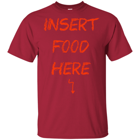 T-Shirts Cardinal / YXS Insert Food Youth T-Shirt