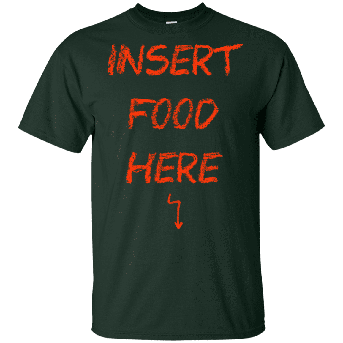 T-Shirts Forest / YXS Insert Food Youth T-Shirt