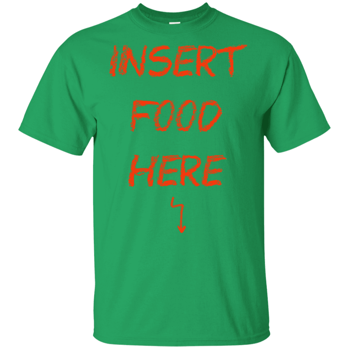 T-Shirts Irish Green / YXS Insert Food Youth T-Shirt