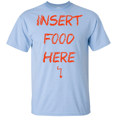 T-Shirts Light Blue / YXS Insert Food Youth T-Shirt