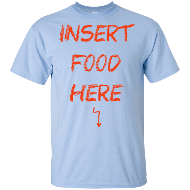 T-Shirts Light Blue / YXS Insert Food Youth T-Shirt