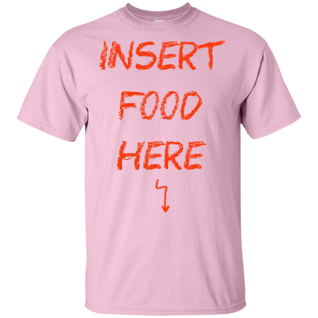 T-Shirts Light Pink / YXS Insert Food Youth T-Shirt