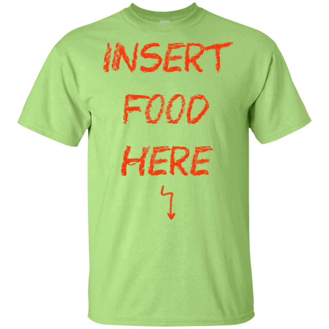 T-Shirts Mint Green / YXS Insert Food Youth T-Shirt