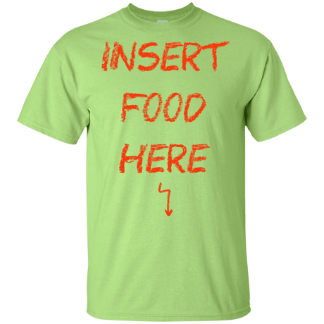 T-Shirts Mint Green / YXS Insert Food Youth T-Shirt