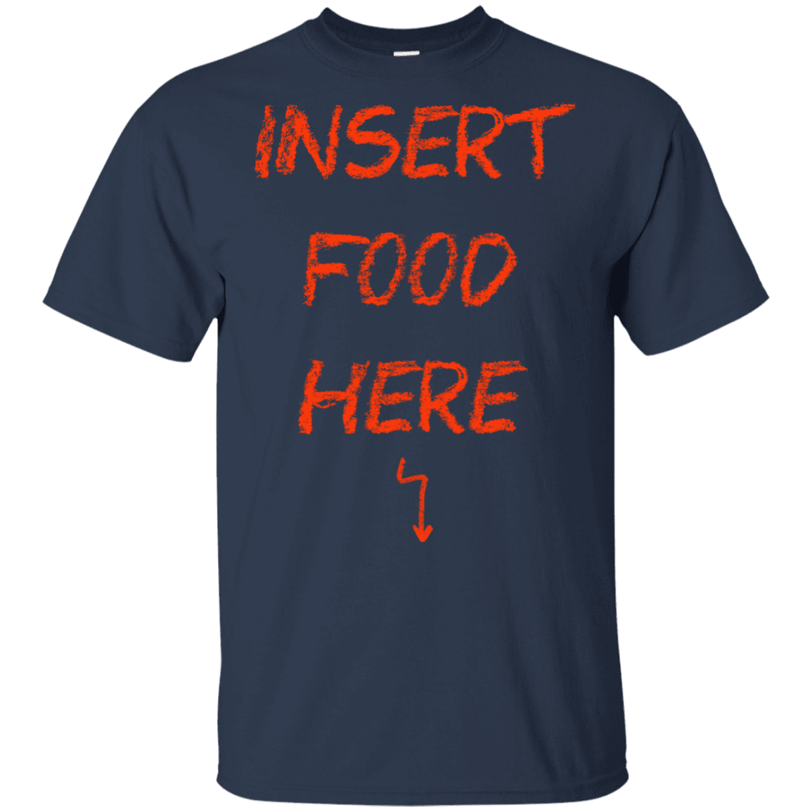 T-Shirts Navy / YXS Insert Food Youth T-Shirt