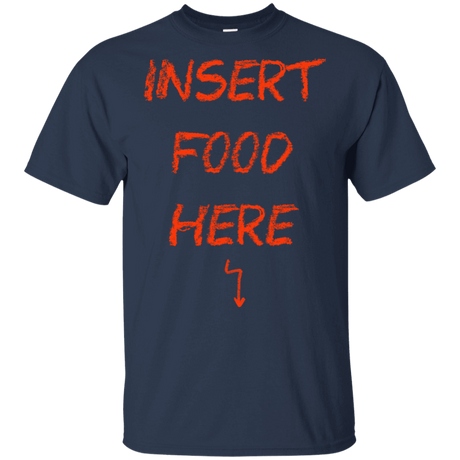 T-Shirts Navy / YXS Insert Food Youth T-Shirt