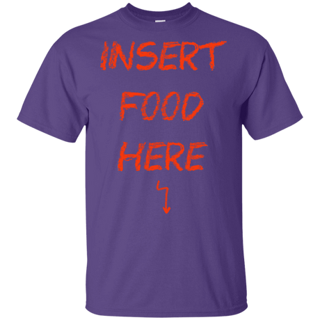 T-Shirts Purple / YXS Insert Food Youth T-Shirt