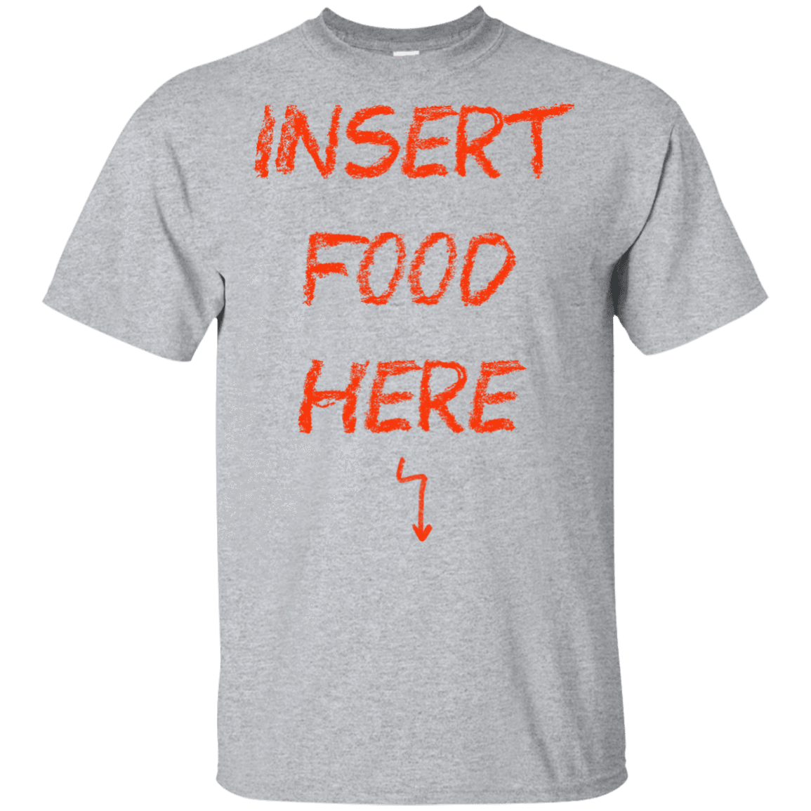 T-Shirts Sport Grey / YXS Insert Food Youth T-Shirt