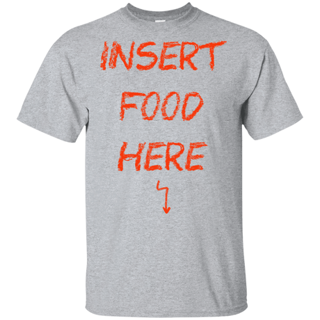 T-Shirts Sport Grey / YXS Insert Food Youth T-Shirt