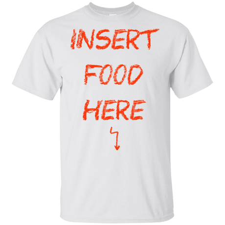 T-Shirts White / YXS Insert Food Youth T-Shirt