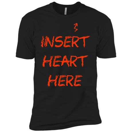 T-Shirts Black / YXS Insert Heart Here Boys Premium T-Shirt