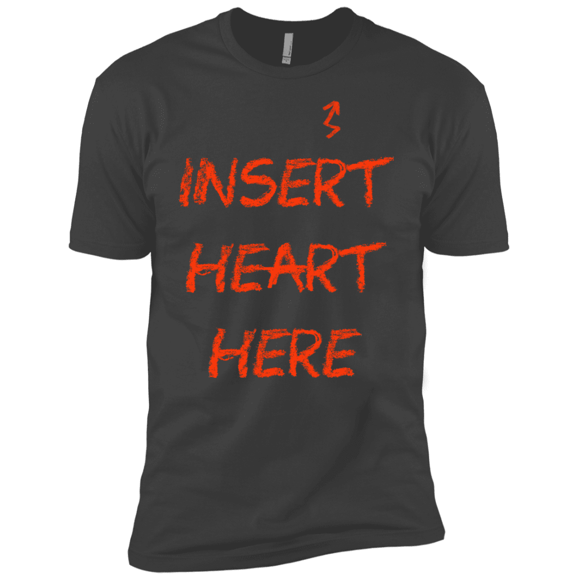 T-Shirts Heavy Metal / YXS Insert Heart Here Boys Premium T-Shirt