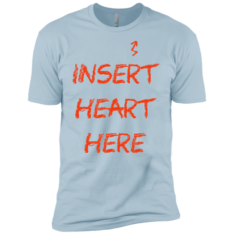 T-Shirts Light Blue / YXS Insert Heart Here Boys Premium T-Shirt