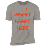 T-Shirts Light Grey / YXS Insert Heart Here Boys Premium T-Shirt