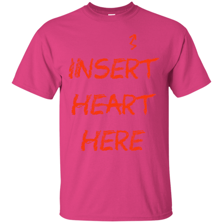T-Shirts Heliconia / S Insert Heart Here T-Shirt
