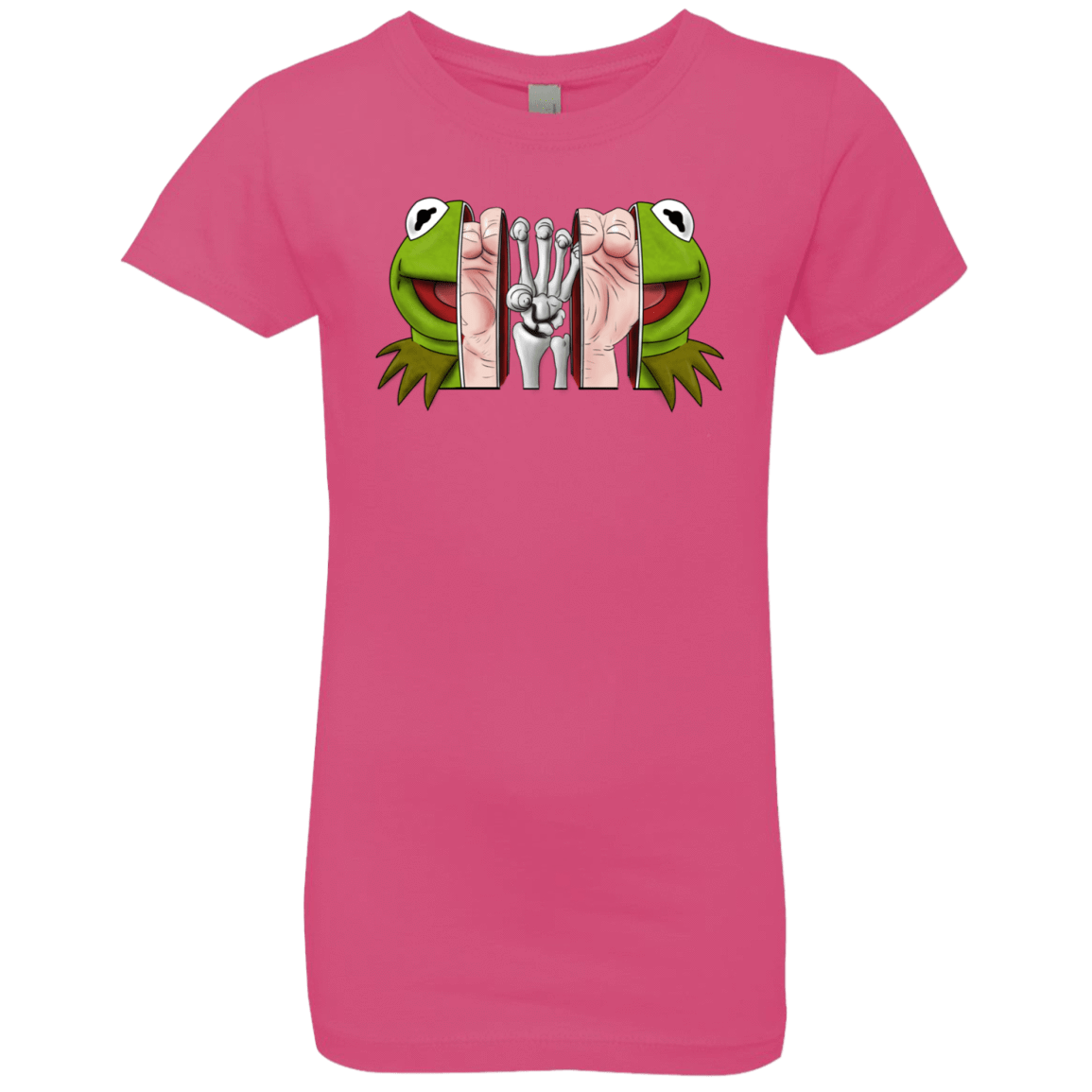 T-Shirts Hot Pink / YXS Inside the Frog Girls Premium T-Shirt