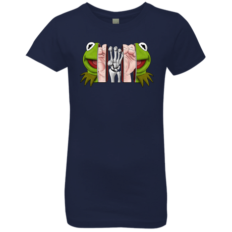 T-Shirts Midnight Navy / YXS Inside the Frog Girls Premium T-Shirt