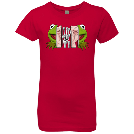 T-Shirts Red / YXS Inside the Frog Girls Premium T-Shirt