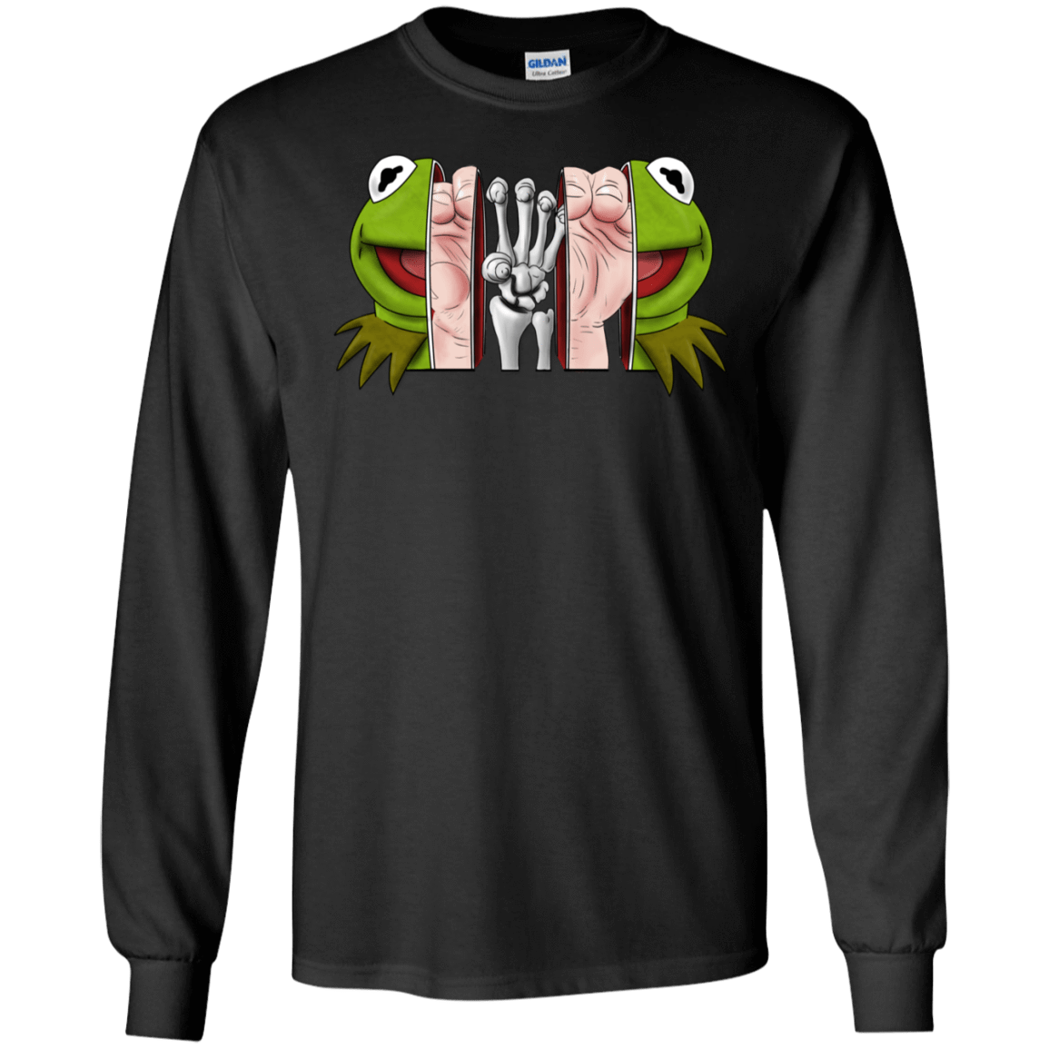 T-Shirts Black / S Inside the Frog Men's Long Sleeve T-Shirt