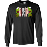 T-Shirts Black / S Inside the Frog Men's Long Sleeve T-Shirt