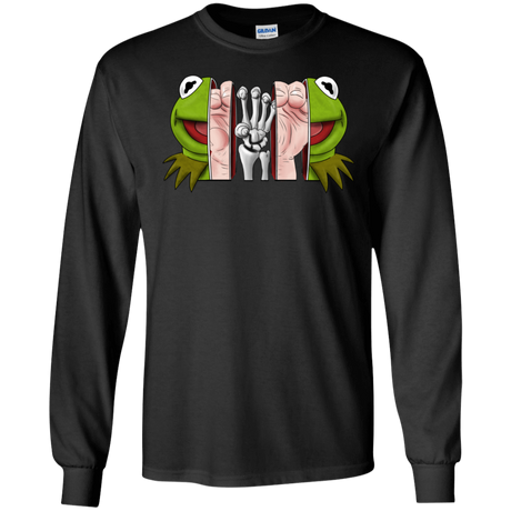 T-Shirts Black / S Inside the Frog Men's Long Sleeve T-Shirt