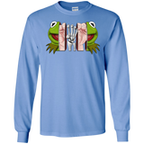 T-Shirts Carolina Blue / S Inside the Frog Men's Long Sleeve T-Shirt