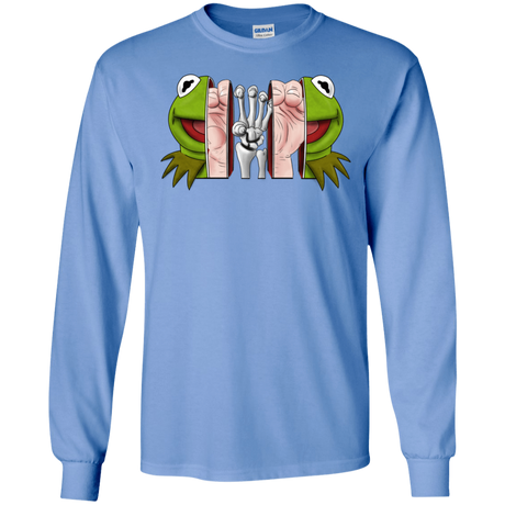 T-Shirts Carolina Blue / S Inside the Frog Men's Long Sleeve T-Shirt