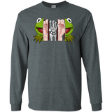 T-Shirts Dark Heather / S Inside the Frog Men's Long Sleeve T-Shirt