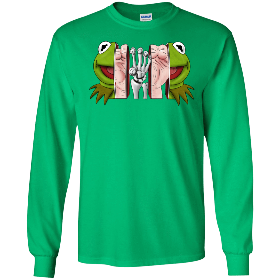 T-Shirts Irish Green / S Inside the Frog Men's Long Sleeve T-Shirt