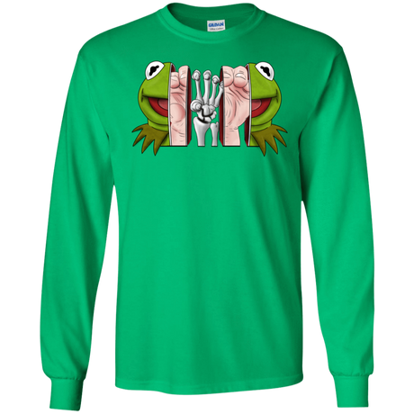 T-Shirts Irish Green / S Inside the Frog Men's Long Sleeve T-Shirt