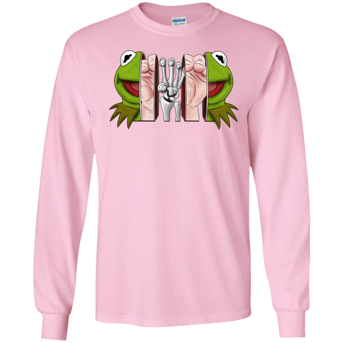 T-Shirts Light Pink / S Inside the Frog Men's Long Sleeve T-Shirt