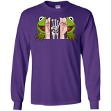 T-Shirts Purple / S Inside the Frog Men's Long Sleeve T-Shirt