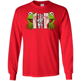 T-Shirts Red / S Inside the Frog Men's Long Sleeve T-Shirt