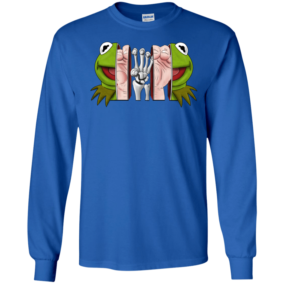 T-Shirts Royal / S Inside the Frog Men's Long Sleeve T-Shirt