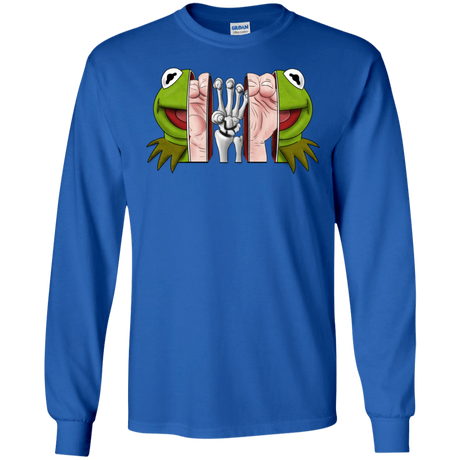 T-Shirts Royal / S Inside the Frog Men's Long Sleeve T-Shirt