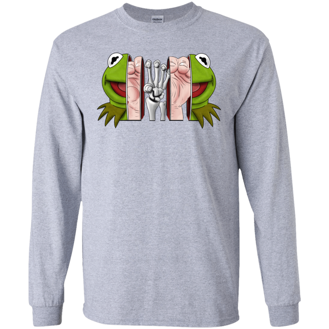 T-Shirts Sport Grey / S Inside the Frog Men's Long Sleeve T-Shirt