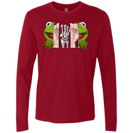 T-Shirts Cardinal / S Inside the Frog Men's Premium Long Sleeve