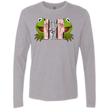 T-Shirts Heather Grey / S Inside the Frog Men's Premium Long Sleeve