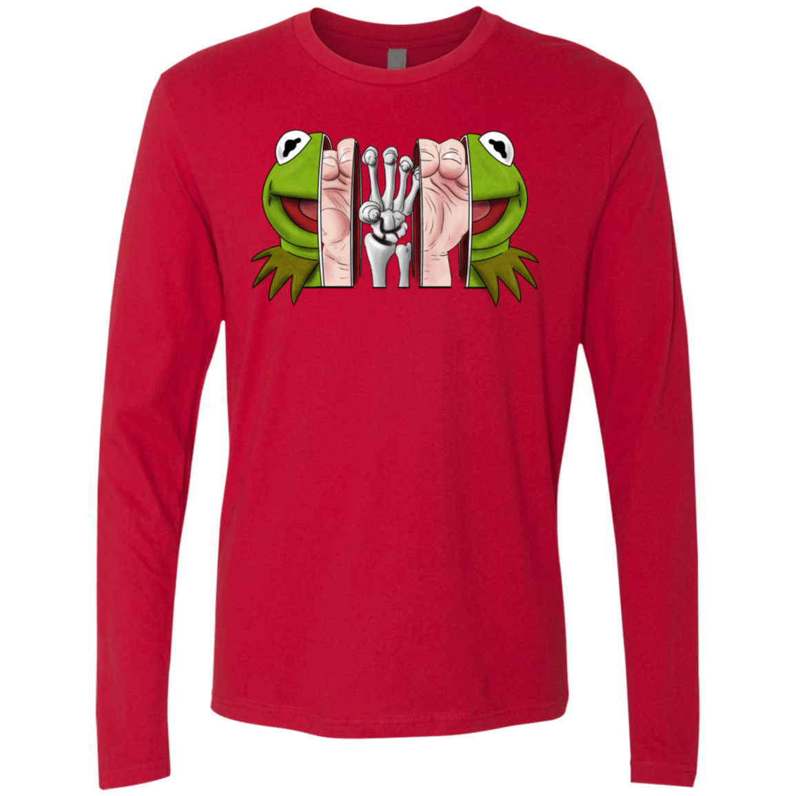 T-Shirts Red / S Inside the Frog Men's Premium Long Sleeve