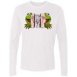T-Shirts White / S Inside the Frog Men's Premium Long Sleeve