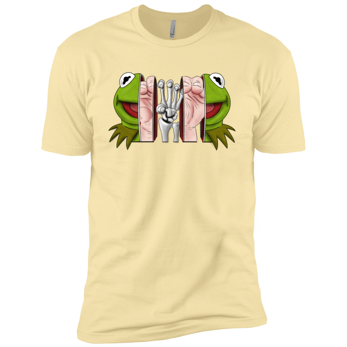 T-Shirts Banana Cream / X-Small Inside the Frog Men's Premium T-Shirt