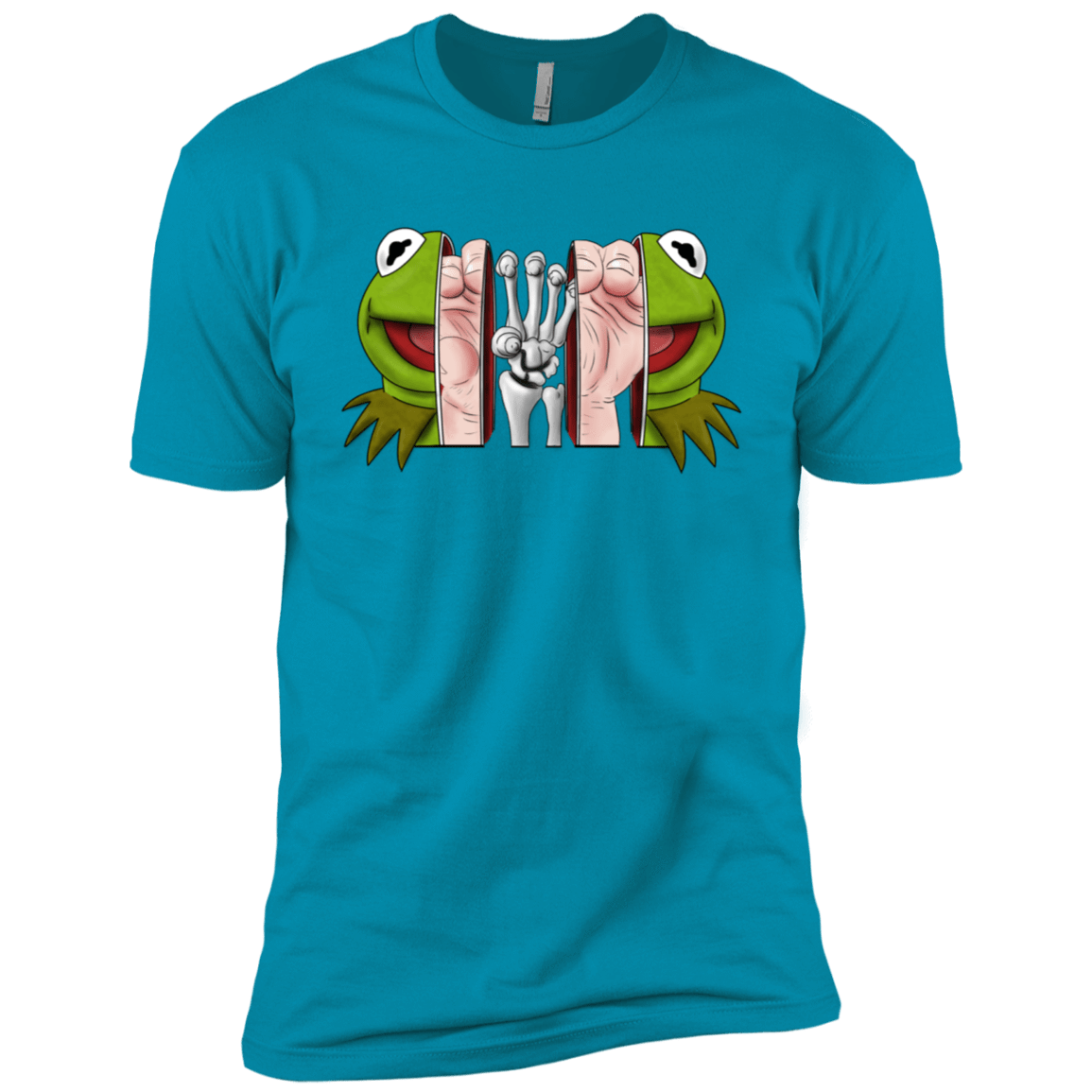 T-Shirts Turquoise / X-Small Inside the Frog Men's Premium T-Shirt