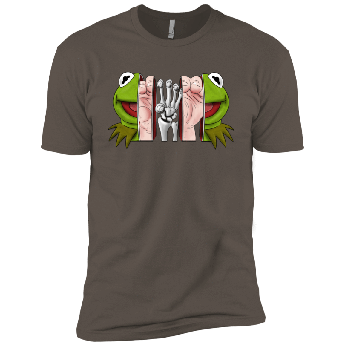 T-Shirts Warm Grey / X-Small Inside the Frog Men's Premium T-Shirt